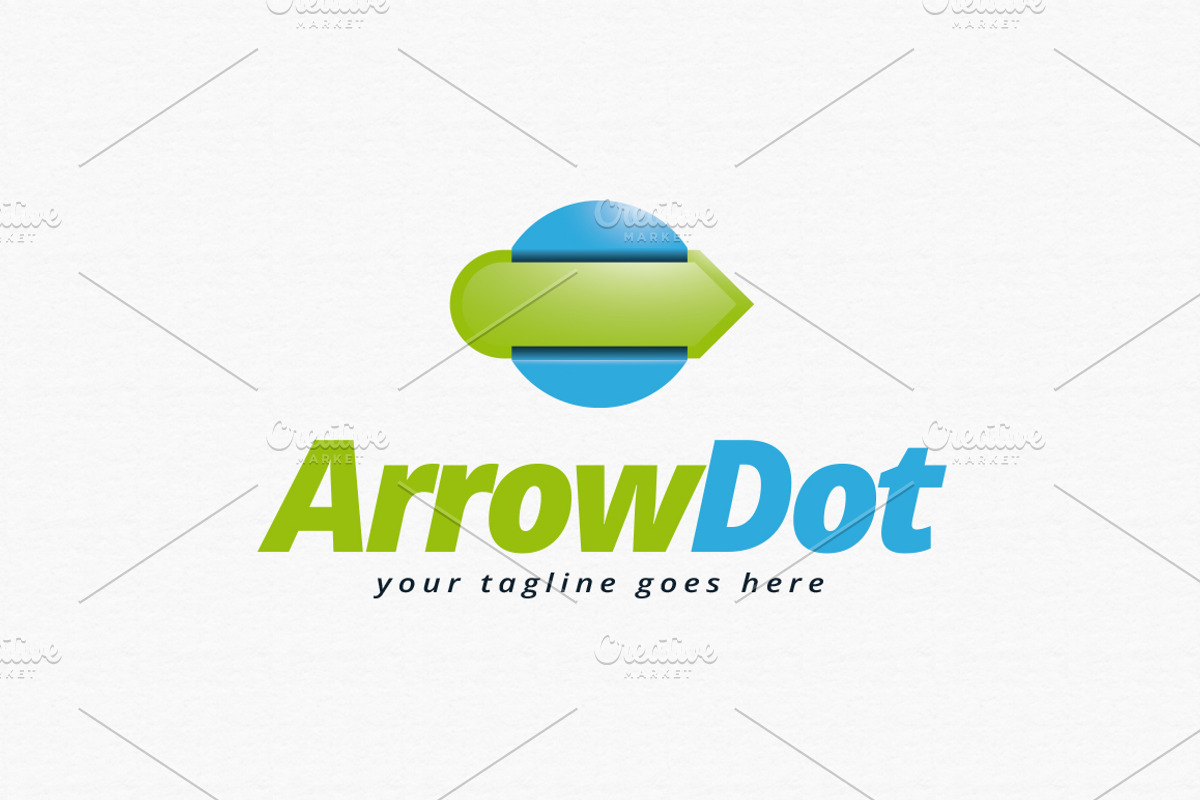 Arrow Dot Logo, a Branding & Logo Template by PixaSquare (Photo 2 of 5)