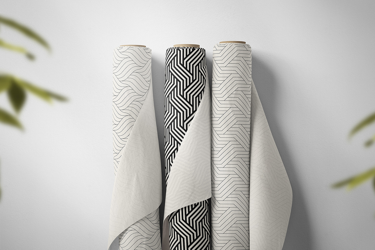 Striped Seamless Patterns Set, a Pattern Graphic by Curly_Pat (Photo 3 of 5)