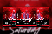 Night – Club DJ Party Poster, a Social Media Template by HasnainGFX (Thumbnail 1 of 2)