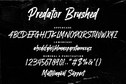 Predator Brushed – Brush Font, a Handwritten Font by Fikryal Studio (Thumbnail 15 of 15)