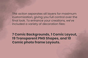 Comic Creator Kit Photoshop Action, an Action Add-On by MRI STUDIO (Thumbnail 6 of 20)