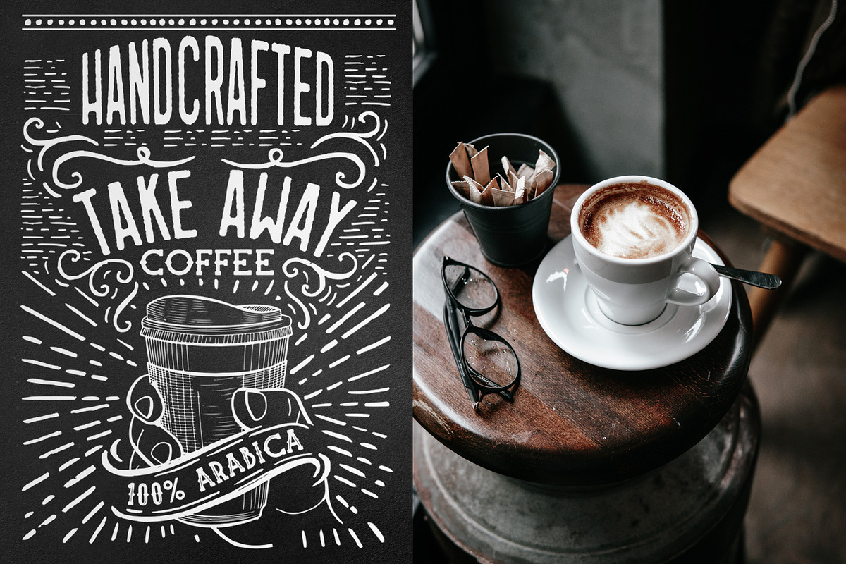 Bakery and Coffee Illustrations, a Food Illustration by BarcelonaShop (Photo 2 of 4)