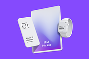 Apple iWatch Clay Mockup, a Product Mockup by Mockupdaddy (Thumbnail 10 of 11)