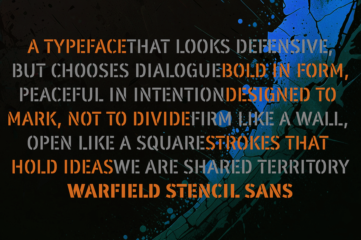WATERFIELD Stencil, a Sans Serif Font by deFharo (Photo 6 of 13)