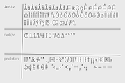 Dulya Font, a Sans Serif Font by Viktor Pesotsky | Fonts (Thumbnail 24 of 25)