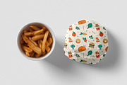 Restaurant team banner, set, pattern, a Decorative Illustration by Good Studio (Thumbnail 11 of 11)
