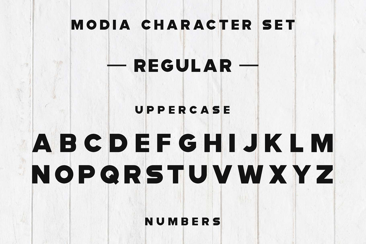 Modia Font Family - Sans Serif preview 3
