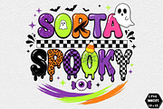Sorta Spooky Halloween PNG, a Seasonal Illustration by DreamCafeArt (Thumbnail 1 of 7)