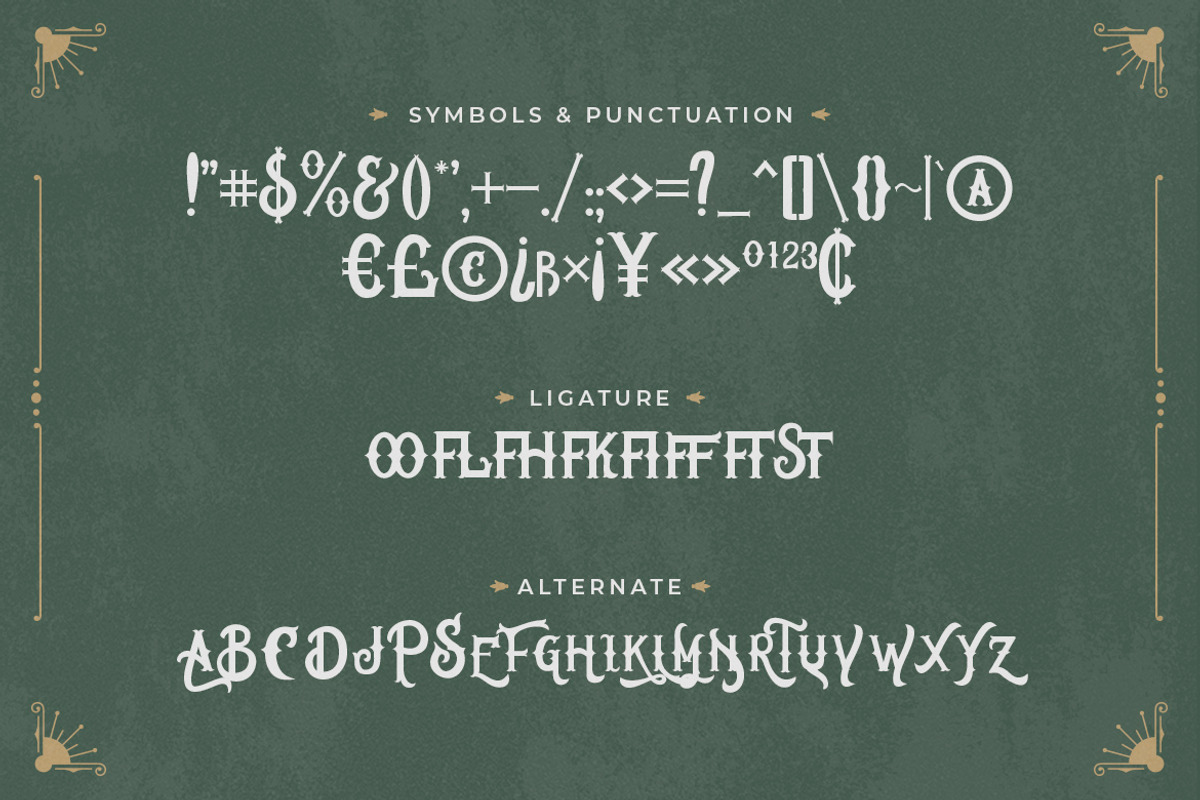 Wake Snake - Decorative Typeface, a Font by Typefactoryco (Photo 3 of 10)