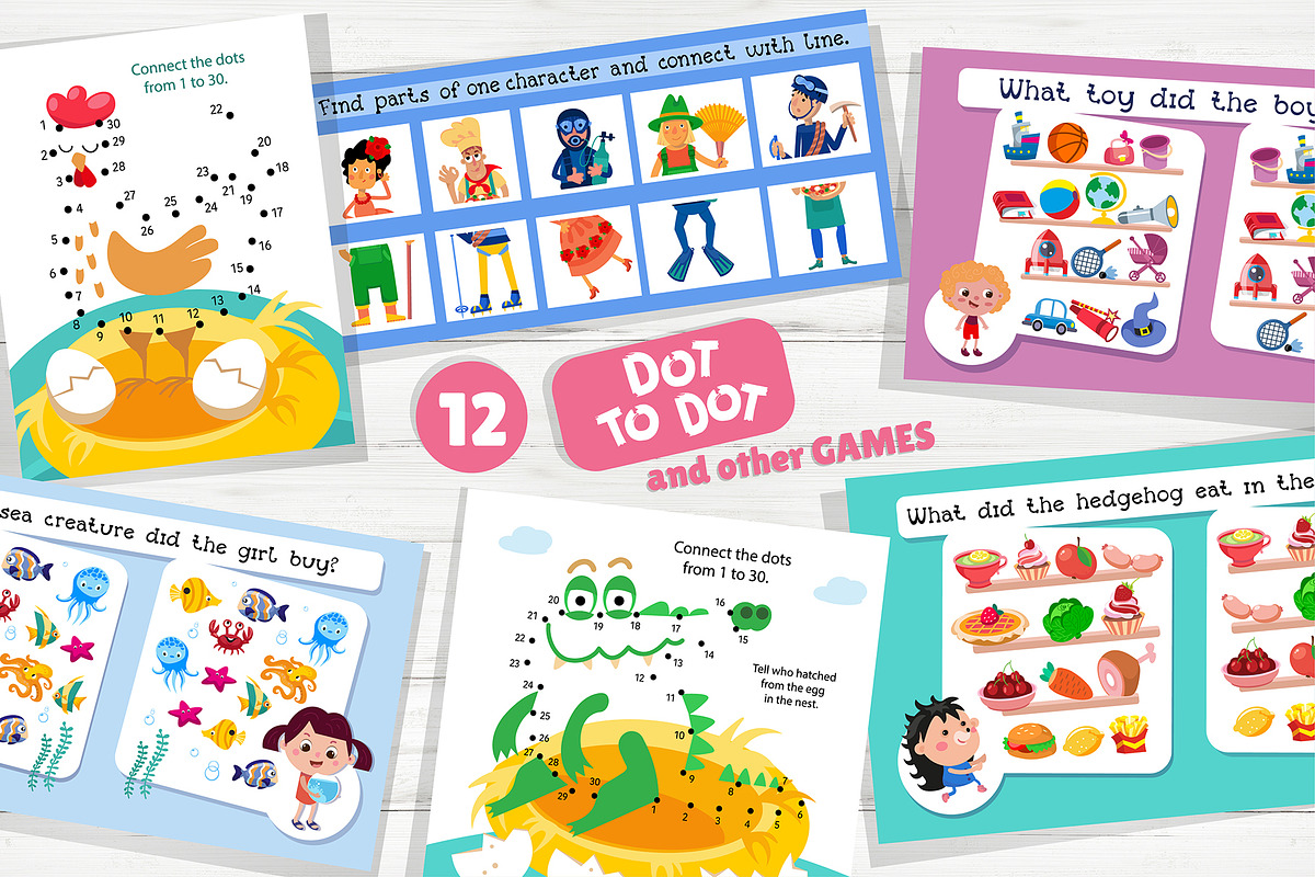 Funny Activities for Kids Book 4, an Animal Illustration by ArtyCats (Photo 8 of 9)