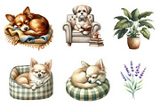 Cozy Chihuahua Clipart, an Illustration by CreationArt (Thumbnail 2 of 6)