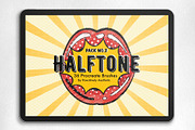 36 Halftone Procreate Brushes, a Brush Add-On by Pawsitively Aesthetic (Thumbnail 1 of 9)