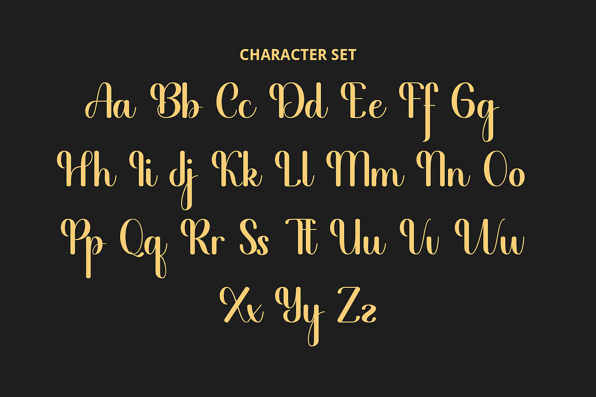 Charlingstone, a Script Font by Teweka (Photo 6 of 8)