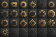 Celestial Gold Foil Papers & Frames, a Social Media Template by The Flossy Finch (Thumbnail 14 of 20)