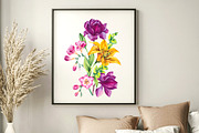 Bloom Reverie Watercolor Collection, a Decorative Illustration by SashaKondr (Thumbnail 4 of 14)