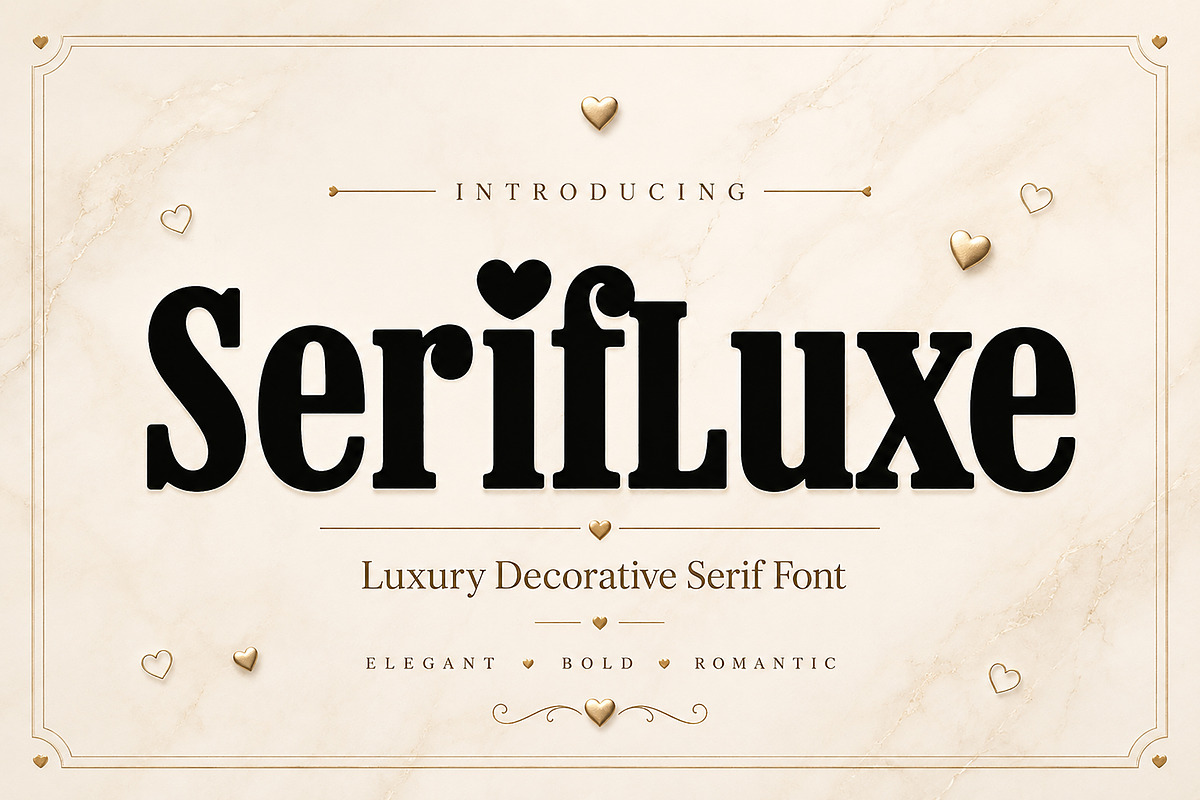 SerifLuxe, a Serif Font by Wow Magic (Photo 1 of 6)