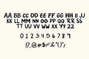 Thunderstorm Handwritten Font, a Font by mpllano14 (Thumbnail 6 of 6)