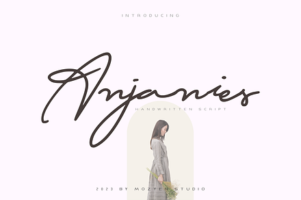 Anjanies | Handwritten Script