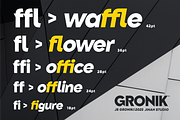 Gronik - Geometric Display Sans, a Sans Serif Font by Ainun Jinan (Thumbnail 7 of 9)