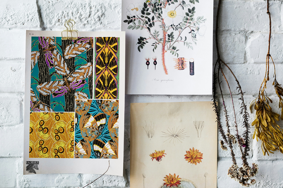 Art Nouveau Motifs & Patterns, a Pattern Graphic by Saint aury Studio (Photo 3 of 14)