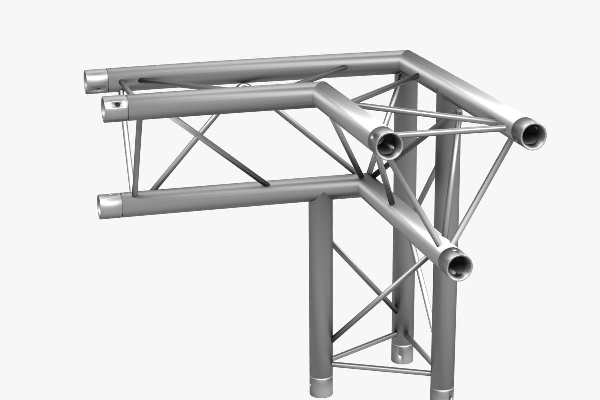 Mini Triangular Trusses- 14 PCS, an Architecture 3D Model by akerStudio (Photo 25 of 35)