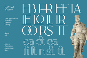 Rottering - Modern Serif Typeface