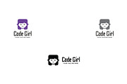 Code Girl Logo, a Branding & Logo Template by Martin-Jamez (Thumbnail 3 of 3)