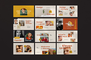 Eleven - Brand Google Slide