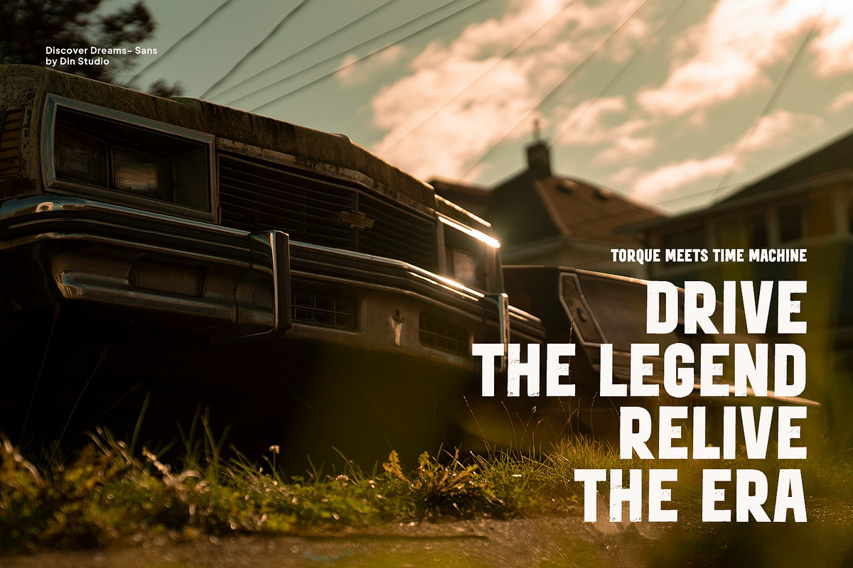 Discover Dreams, a Script Font by din-studio.com (Photo 14 of 21)
