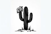 60 Desert Cactus Floral Silhouette, a Seasonal Illustration by Amazin_art (Thumbnail 28 of 35)