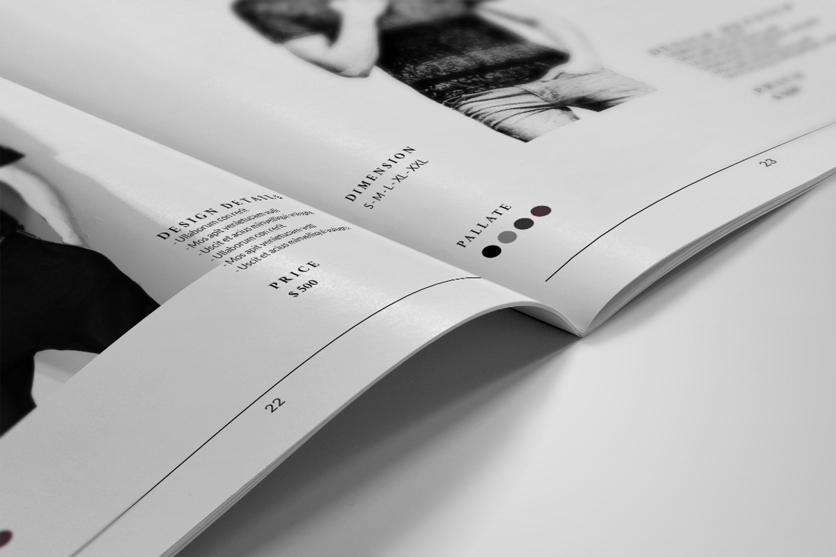 Fashion Lookbook, a Brochure Template by Firtana (Photo 8 of 11)