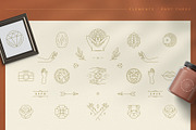 Logo Line Elements Collection, a Decorative Illustration by Vasya Kobelev (Thumbnail 6 of 11)
