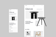 E-Commerce Furniture Website, an UI Kit Template by Ahmed Rubel (Thumbnail 8 of 10)