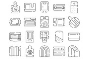 Cutting board kitchen utensil line, an Object Graphic by pikepicture (Thumbnail 2 of 3)