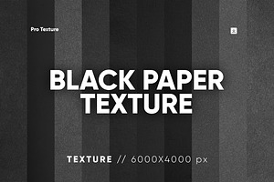 12 Black Paper Textures