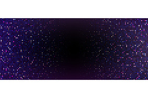 Bg with pixel pattern - blue and, an Illustration by art PVP - market