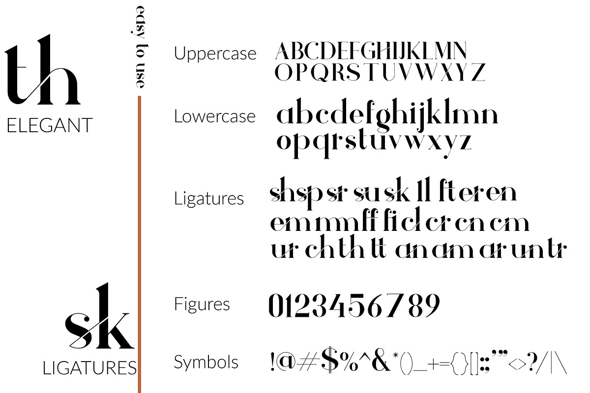 Theramy - Modern Ligature Font, a Serif Font by GraphicDash (Photo 10 of 10)
