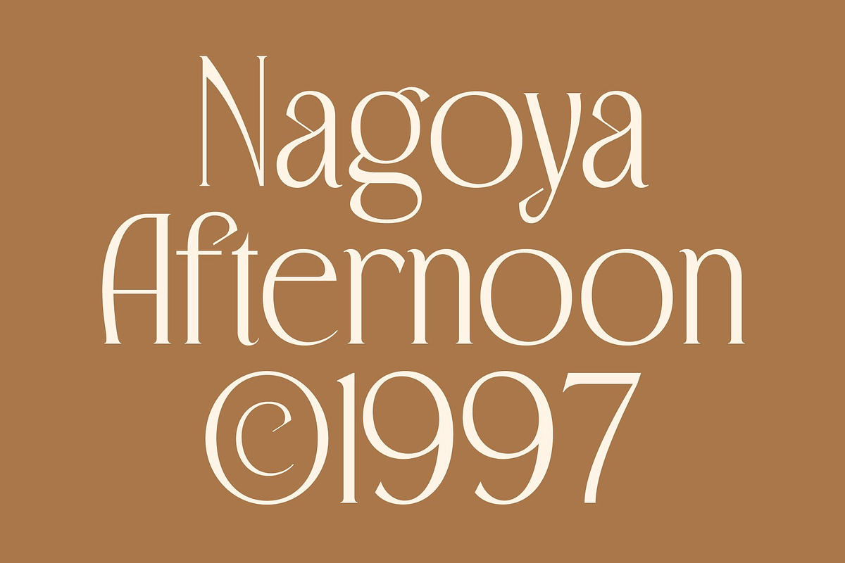 CS Gerika – Modern Serif Font, a Serif Font by Craft Supply Co. (Photo 5 of 8)