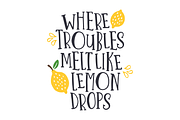 One in a Melon Font + Doodles!, a Slab Serif Font by Denise Chandler (Thumbnail 3 of 8)