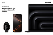 Apple Devices Mockup Bundle, an iPhone Mockup by Renderteam (Thumbnail 3 of 20)