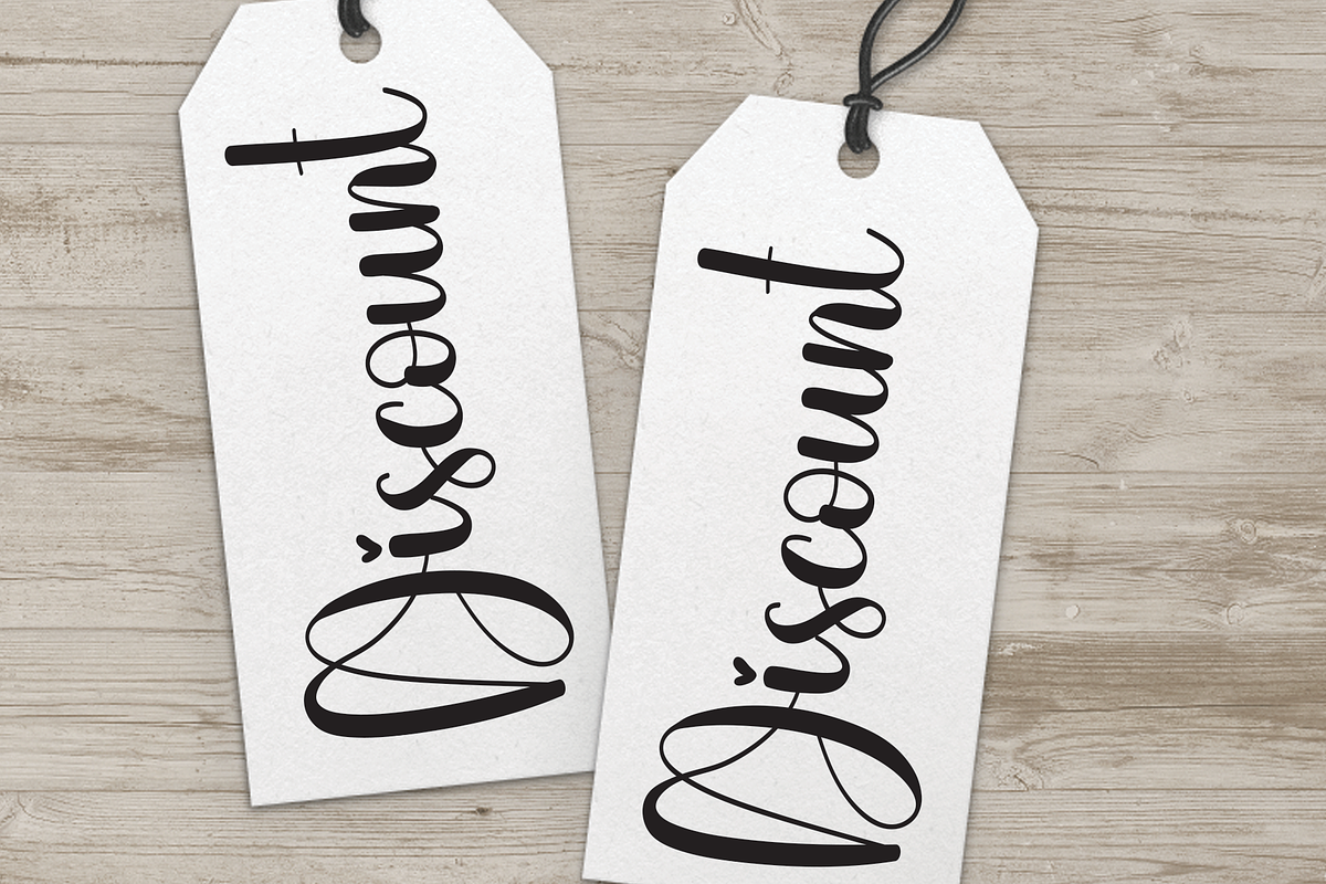 Monthly | Script Font, a Script Font by Scratchones (Photo 4 of 8)