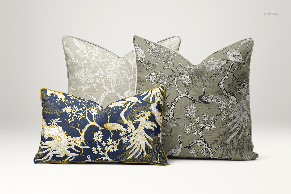 Reversible Piped Cushions Mockup Set, a Household Mockup by creatsy5 (Photo 12 of 25)