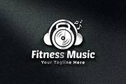 Fitness Music Logo, a Branding & Logo Template by Martin-Jamez (Thumbnail 3 of 4)