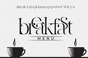 Breakfasta - Serif display Font, a Serif Font by indranesia (Thumbnail 5 of 6)