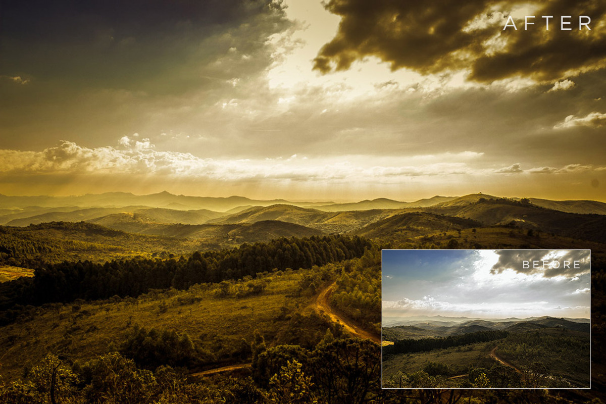 Lovely Landscapes Lightroom Presets, a Preset Add-On by ShutterSweets (Photo 3 of 5)