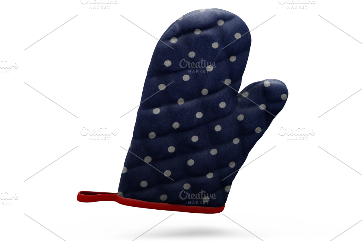 Quilted Oven Mitts Mockup, a Household Mockup by PixelMockup (Photo 12 of 17)