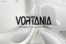 Vortania - Modern Futuristic Font