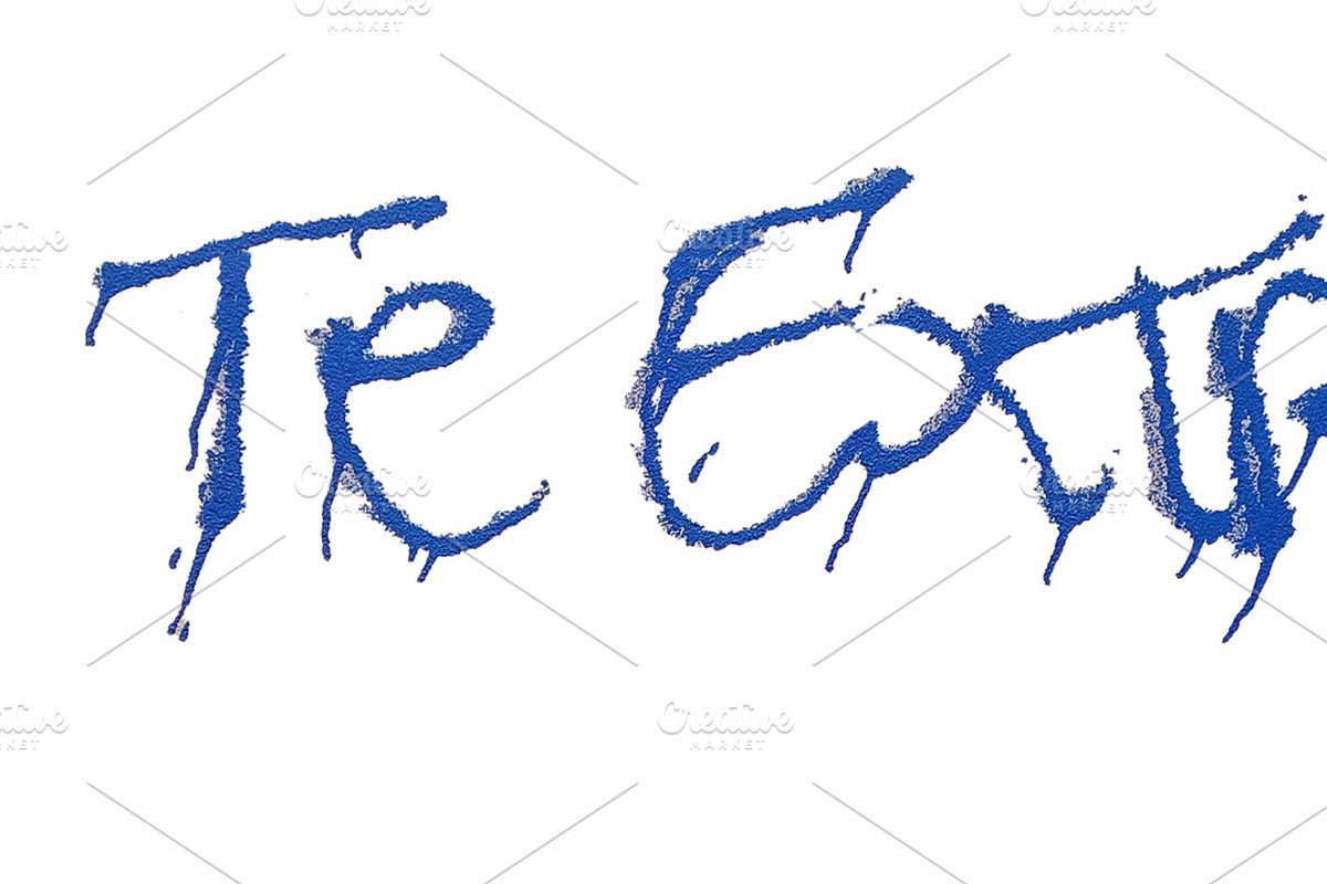I miss you in spanish language handwritten isolated phrase, a Healthcare Illustration by DanFLCreativo