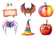 Groovy Halloween Element Clipart, an Illustration by Daily.Designs (Thumbnail 5 of 5)