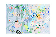 Floral euphoria graphic set, a Decorative Illustration by Lera Efremova (Thumbnail 3 of 12)